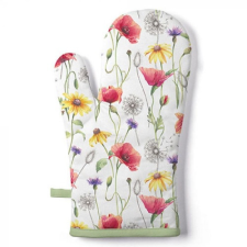 Poppy Meadow edényfogó kesztyű 18x30cm,100% pamut konyhai eszköz