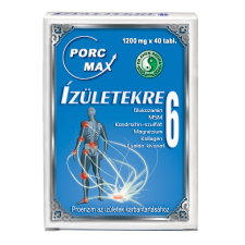 Porc-Max ízületekre 6 tabletta DR.CHEN 40x vitamin és táplálékkiegészítő