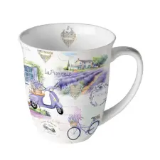  Porcelán bögre 400ml - La Provence bögrék, csészék
