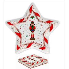 Porcelán csillagtálca 19,5cm, dobozban, Nutcracker Twist konyhai eszköz