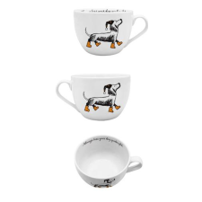  Porcelán jumbo bögre 50 cl, Tacskó bögrék, csészék