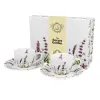  Porcelán kávéscsésze szett - 90ml - Levendulás