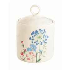  Porcelán konyhai tároló 10,5x15,5cm, Mille Fleurs Blue konyhai eszköz