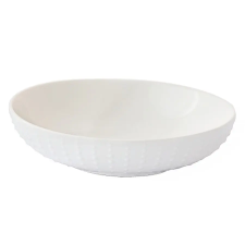  Porcelán mélytányér 20cm,Drops White tányér és evőeszköz