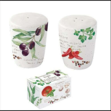 Porcelán só-borsszóró szett dobozban, Home & Kitchen papírárú, csomagoló és tárolóeszköz