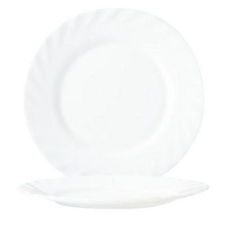  Porcelán tányér, lapos tányér és evőeszköz