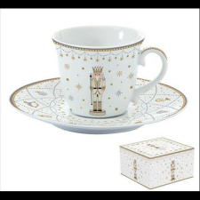 Porcelán teáscsésze+alj 200ml dobozban, Royal Nutcracker bögrék, csészék