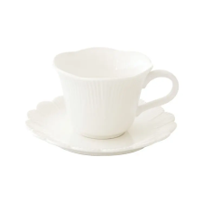  Porcelán teáscsésze szett - 250ml - Fleuri white bögrék, csészék