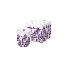  Porcelánbögre 0,35L dobozban,Bees &amp; Lavender bögrék, csészék