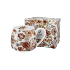 Porcelánbögre 430ml,dobozban,Pastel Flowers White bögrék, csészék