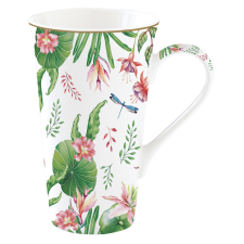  Porcelánbögre 600ml, dobozban, Botanic Chic bögrék, csészék