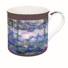 Porcelánbögre dobozban 300ml,Monet:Vizililiom bögrék, csészék
