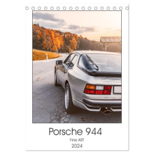  Porsche 944 - Fine Art (Tischkalender 2024 DIN A5 hoch), CALVENDO Monatskalender – Björn Reiss naptár, kalendárium