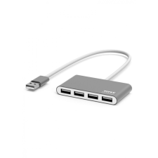 Port Designs HUB 4 Ports USB 3.0 Grey laptop kellék