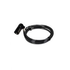 Port Designs PORT CONNECT Combination Safety Cable Black laptop kellék