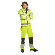 Portwest 2 az 1-ben Softshell HiVis (3L) védőkabát-S428 S sárga