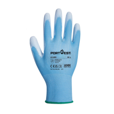 Portwest A120 PU tenyérmártott védőkesztyű (kék) (11/XXL)
