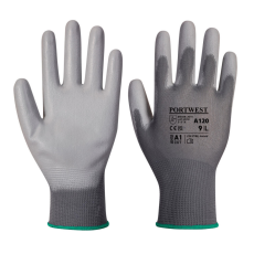 Portwest A120GRRS Portwest Nylon védőkesztyű PU tenyérmártott
