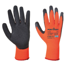 Portwest A140 Thermal védőkesztyű (narancs/fekete, 10/XL)