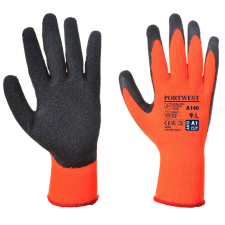 Portwest A140ORBM Portwest Mártott latex védőkesztyű, téli kivitel védőkesztyű