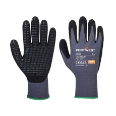  Portwest A351 Dermiflex Plus védőkesztyű szürke/fekete L