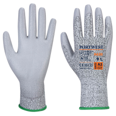 Portwest A620 Vágásbiztos védőkesztyű, B szint/Cut 3 (szürke, 10/XL)