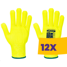 Portwest A688 Pro Cut Liner vágásbiztos kesztyű sárga (Karton - 12 pár) védőkesztyű