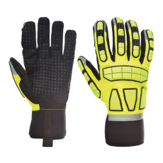 Portwest A724YERXL Portwest Safety Impact védőkesztyű, bélés nélkül