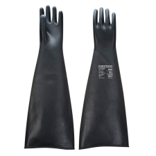 Portwest A803 Erős Latex Védőkesztyű (fekete) védőkesztyű