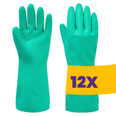 Portwest A810 Nitrosafe vegyszerálló védőkesztyű zöld (Karton - 12 pár)