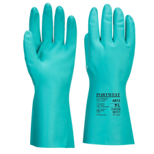 Portwest A812GNRL Portwest Nitrosafe Plus vegyszerálló kesztyű védőkesztyű