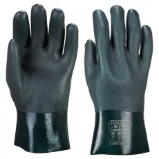 Portwest A827 duplán mártott PVC védőkesztyű (10/xL) munkavédelmi kesztyű