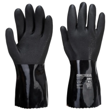 Portwest A882BKRM Portwest ESD PVC vegyszerálló kesztyű védőkesztyű
