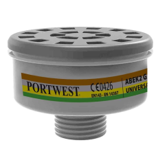 Portwest ABEK2 gáz szűrő - univerzális csatlakozás