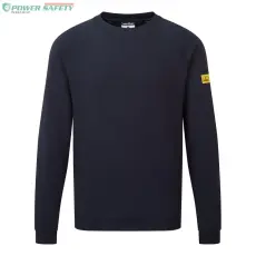 Portwest Antisztatikus ESD pulóver - Navy