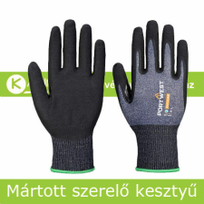 Portwest AP12 - mártott nitril kesztyű érintő képernyőhöz védőkesztyű