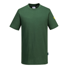 Portwest AS20 Antisztatikus, ESD póló (erdőzöld, 3XL) munkaruha