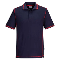 Portwest B218 Portwest Essential kéttónusú munkavédelmi pólóing Navy/Piros és Navy/Royal Kék színekben