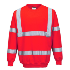 Portwest -B303 fényvisszaverő biztonsági kabát piros XXXL