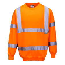 Portwest B303 Jól láthatósági pulóver (NARANCS, 4XL) láthatósági ruházat