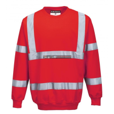  Portwest B303 Jól láthatósági pulóver (piros) férfi pulóver, kardigán
