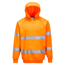 Portwest B304ORRXXL Portwest Jól láthatósági, kapucnis pulóver láthatósági ruházat