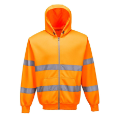 Portwest -B305 Hi-Vis Zip-Up védőkabát XXXL narancs