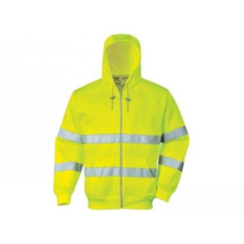 Portwest B305 - Hi-Vis zipzáros pulóver - sárga láthatósági ruházat