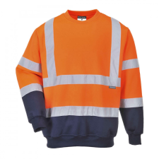 Portwest B306-s Portwest, Kéttónusú Hivis pulóver, Jólláthatósági láthatósági ruházat