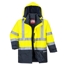 Portwest Bizflame HiVis Multi-Protection vízálló kabát-S779 XL sárga