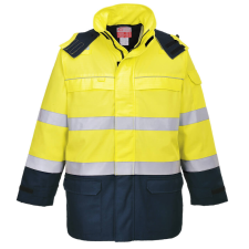 Portwest Bizflame Multi Arc láthatósági kabát (sárga/tengerészkék, XL) láthatósági ruházat