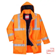 Portwest Bizflame Rain Hi-Vis antisztatikus FR kabát
