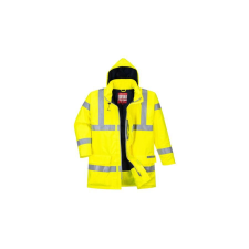 Portwest Bizflame Rain Hi-Vis antisztatikus FR kabát láthatósági ruházat