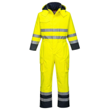 Portwest Bizflame Rain Hi-Vis Multi védőoverall Portwest-S775 XL sárga munkaruha